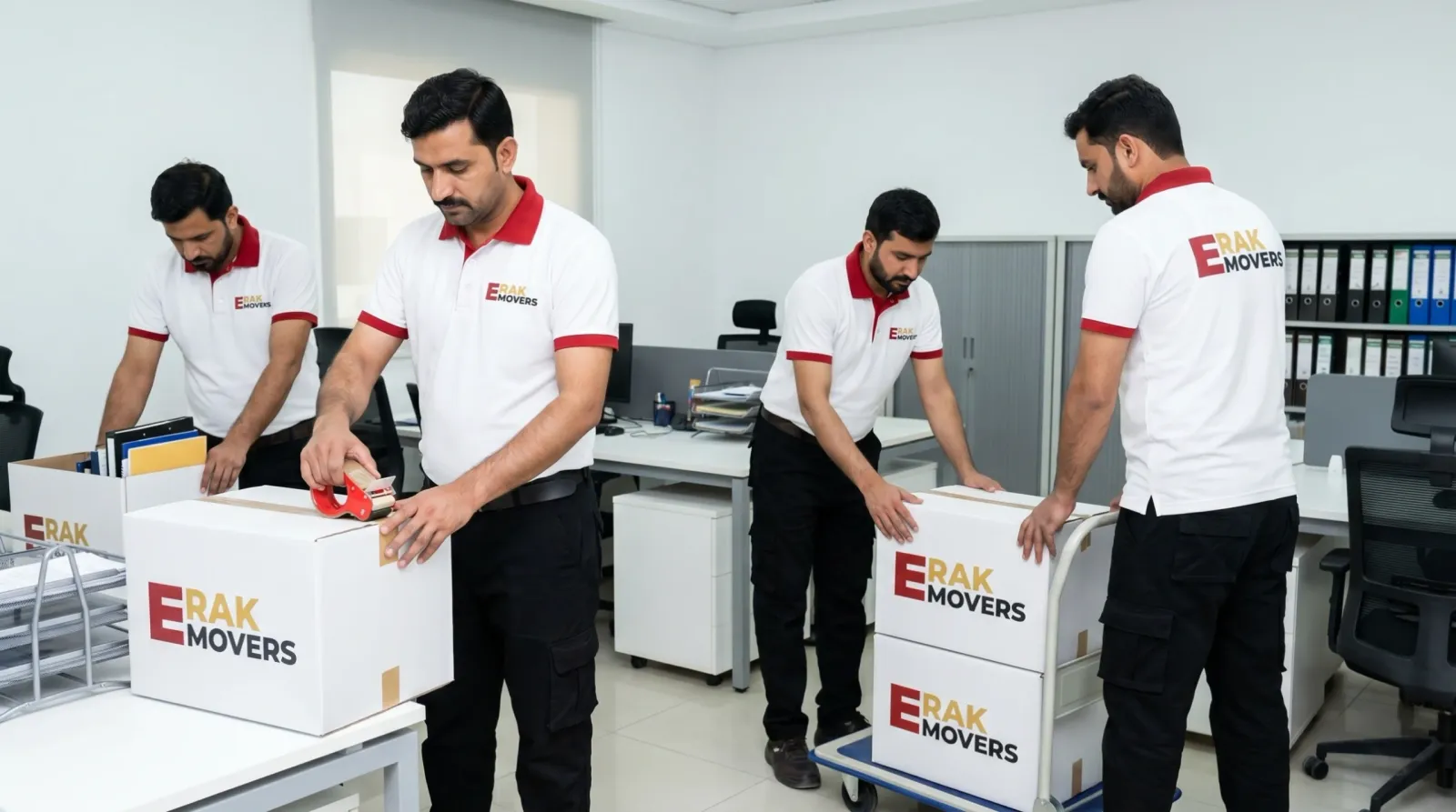 RAK E Movers team ready for your move