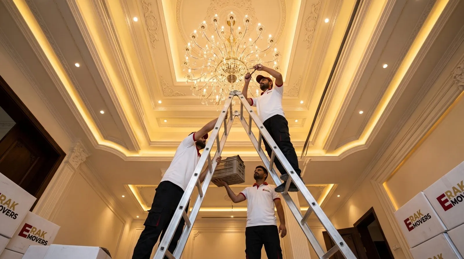 Movers Dismantling Crystal Chand 2k