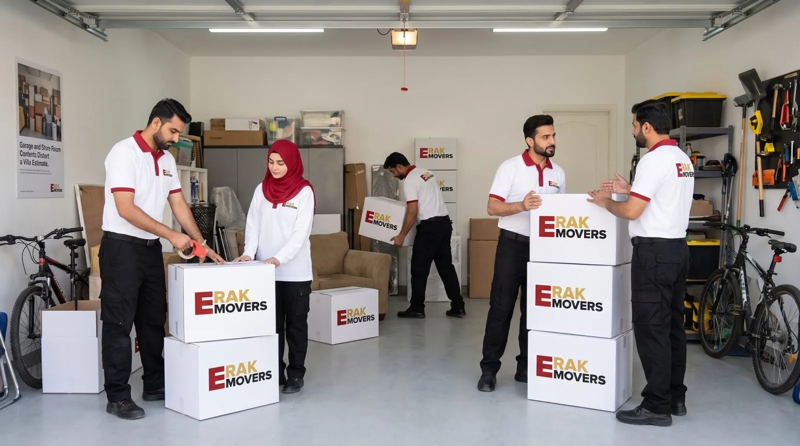 Movers Packing Villa Contents 2k