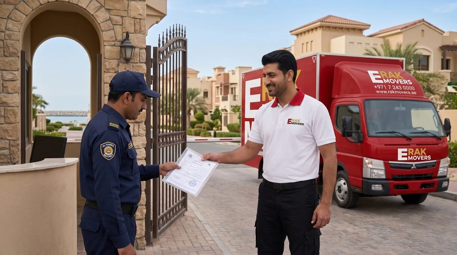 Mover Showing Permit To Guard