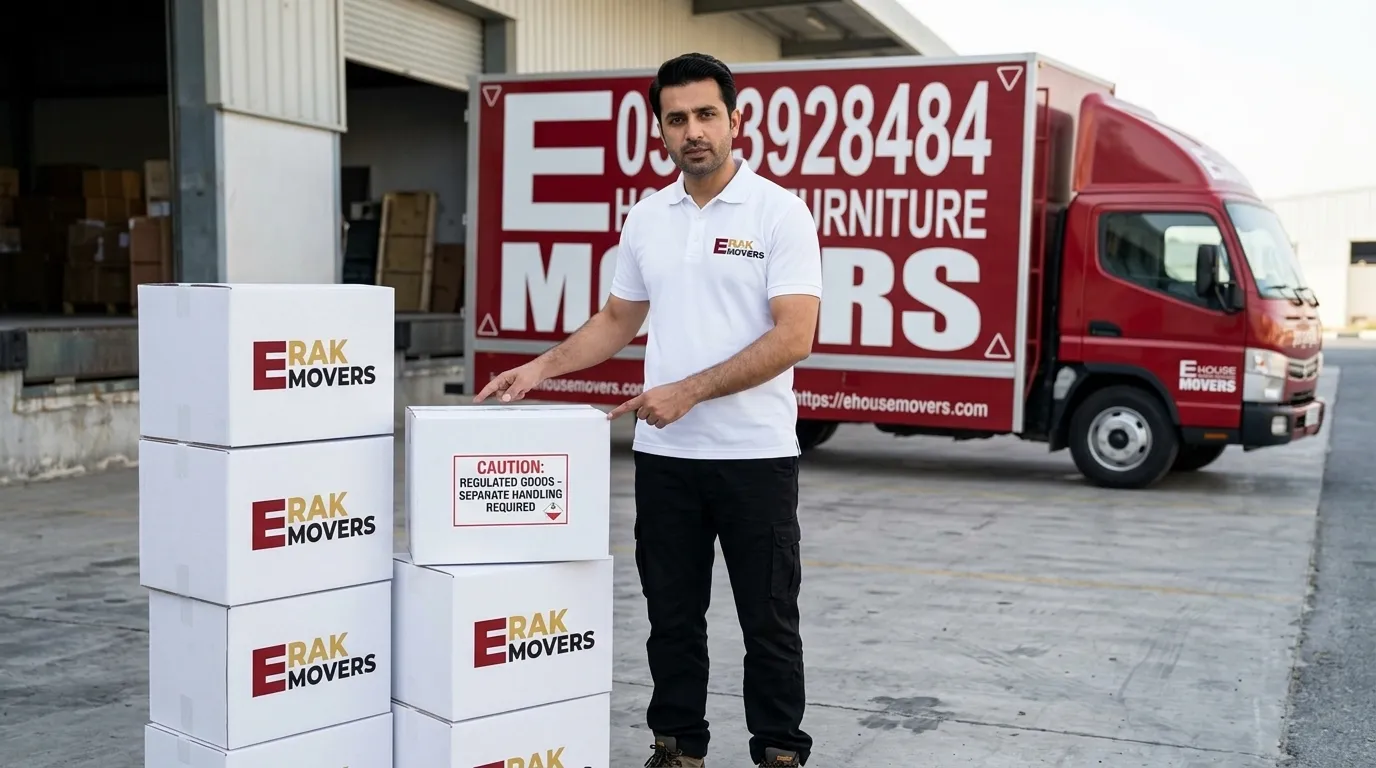 What Movers Will Not Pack or Transport in the UAE